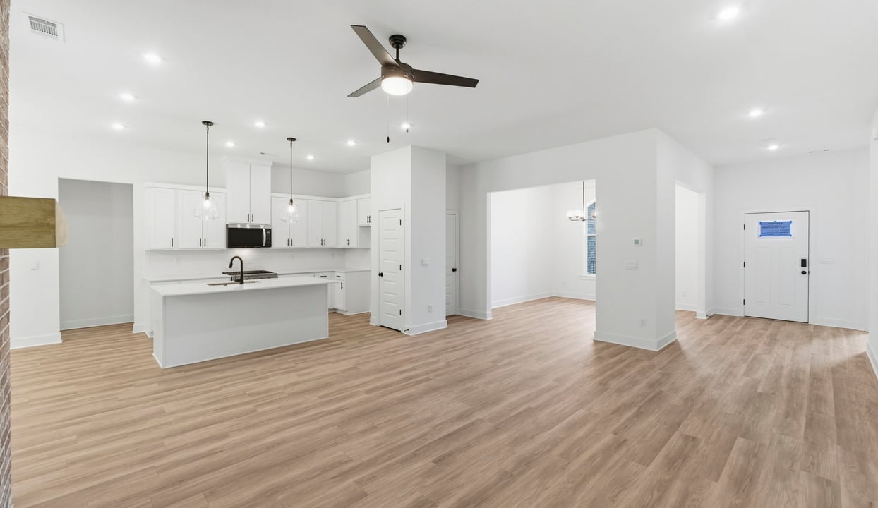 Living, Kitchen and Dining