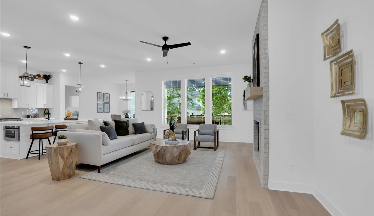 Living, Kitchen, and DIning