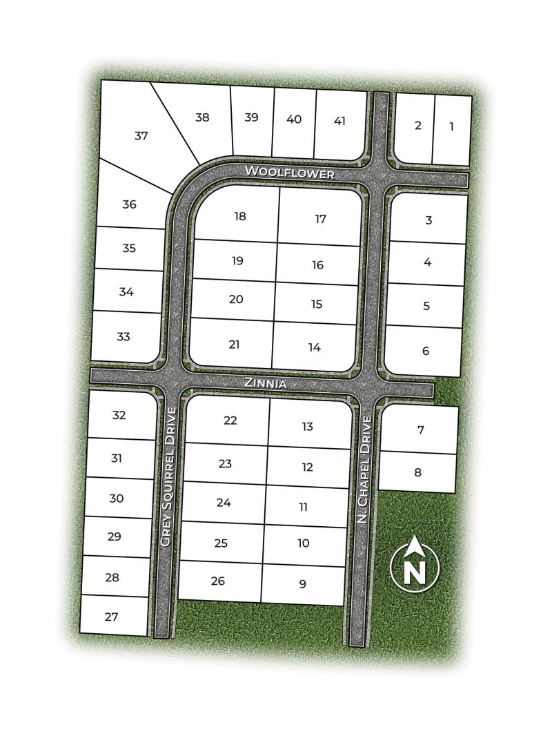 Static Lot Map