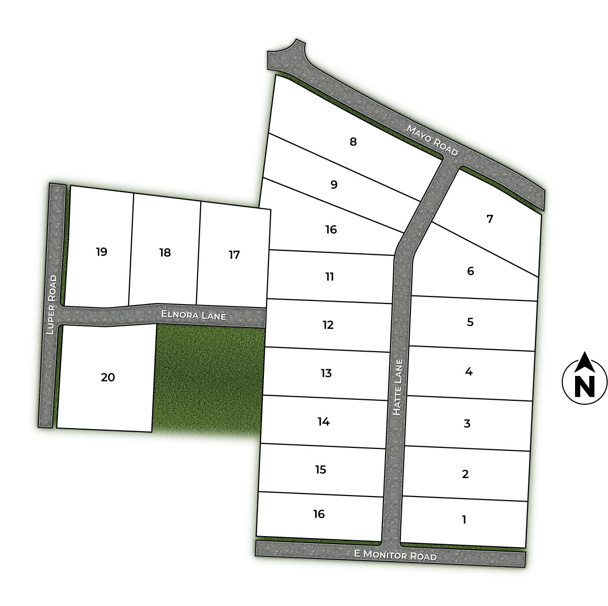 Static Lot Map