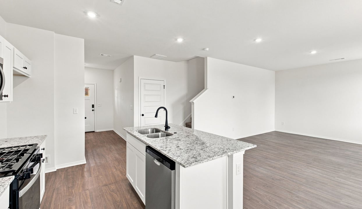 Kitchen and Living