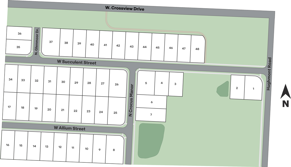 Static Lot Map