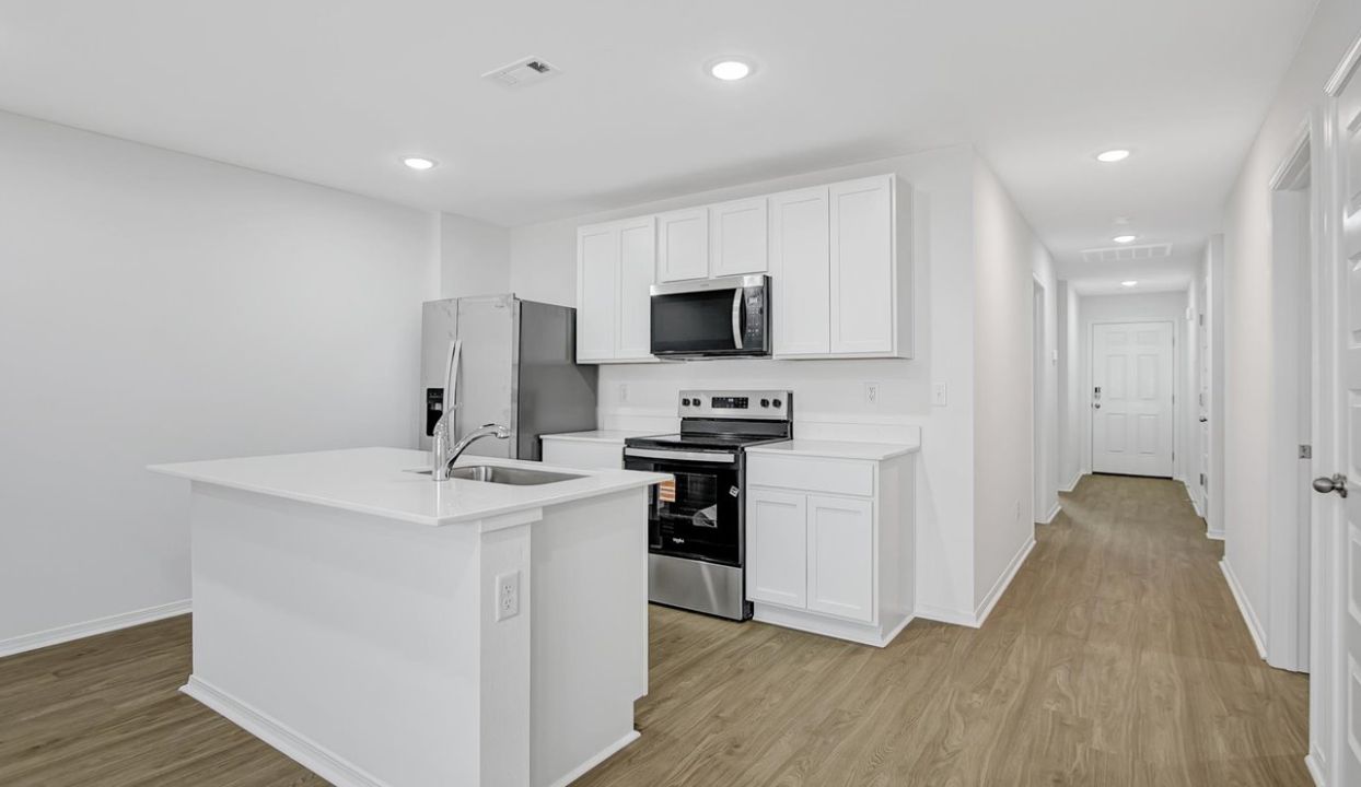 Kitchen and Entry