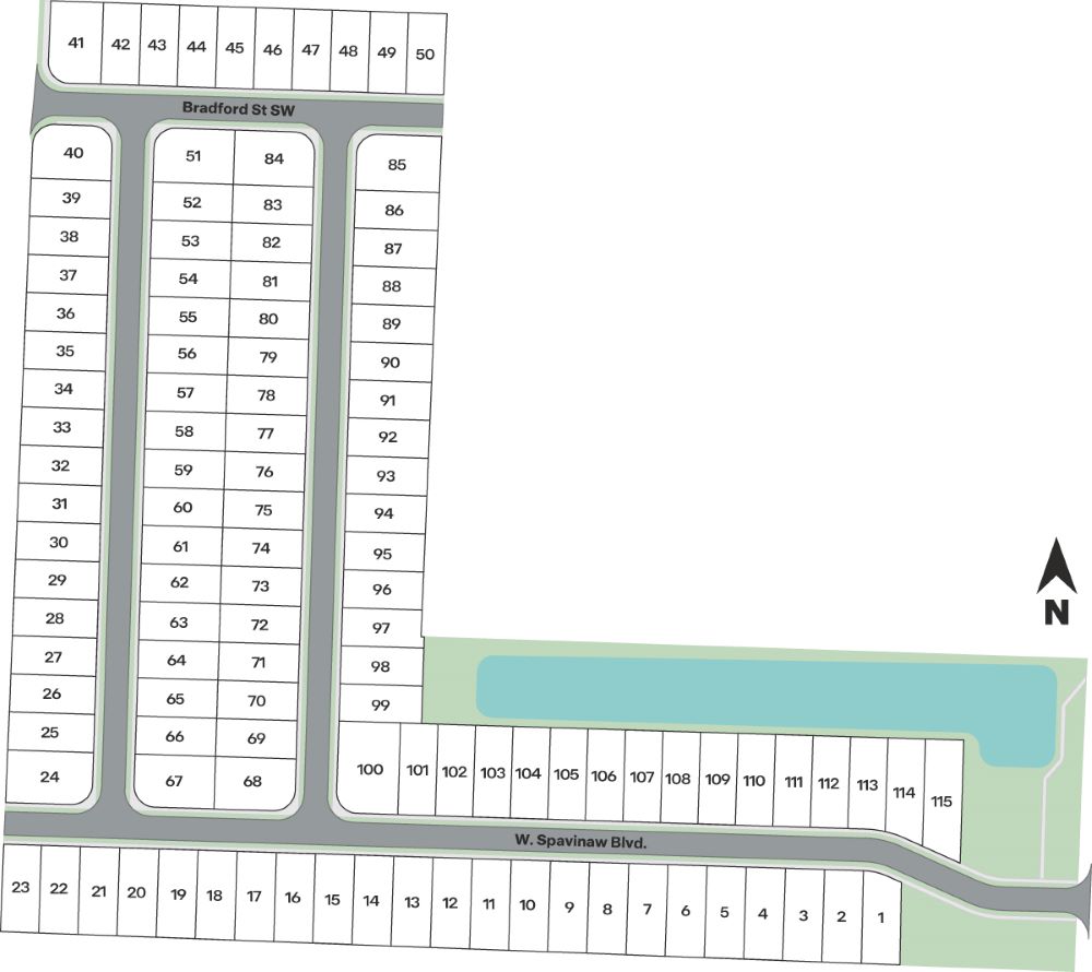 Static Lot Map