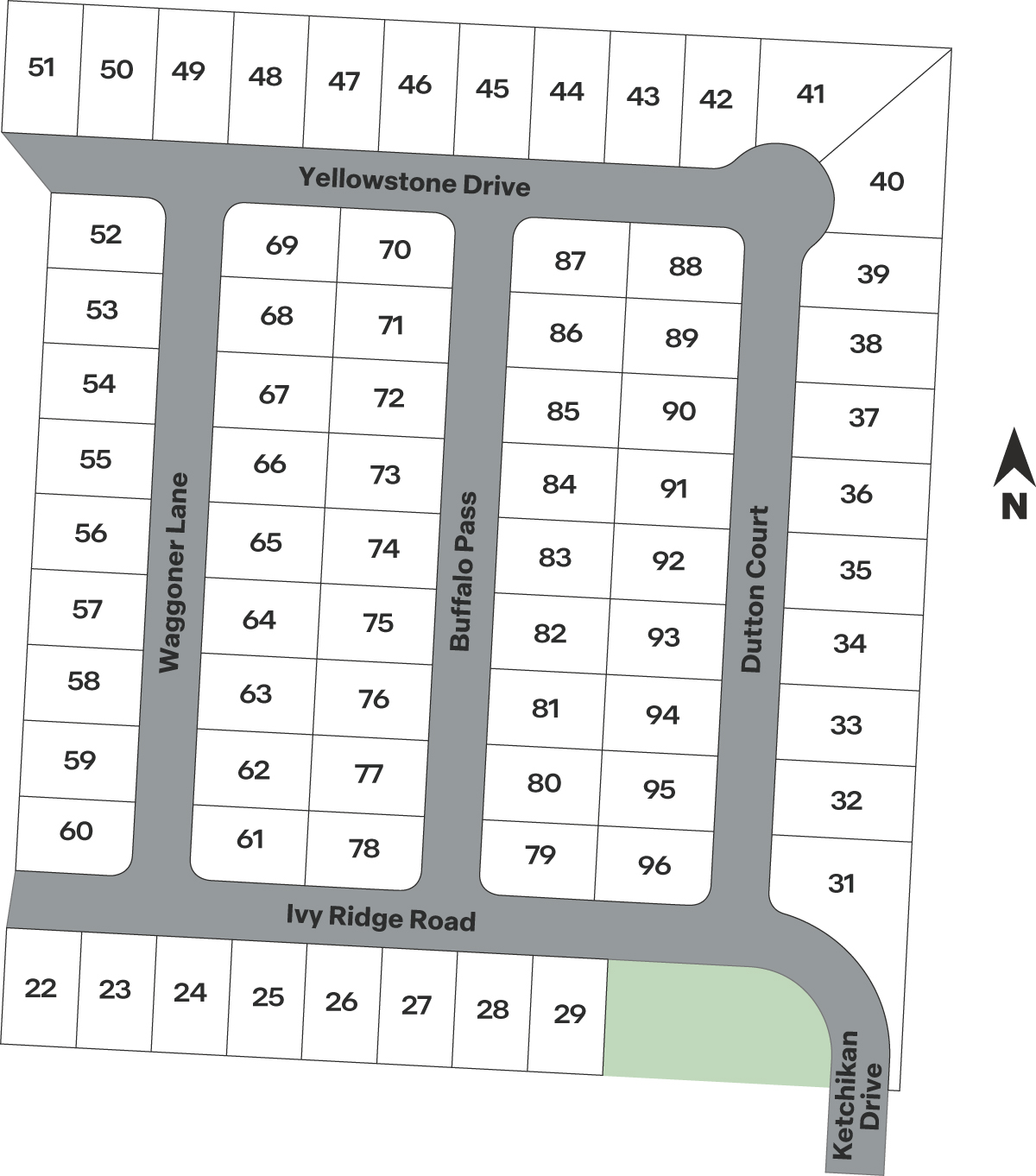 Static Lot Map