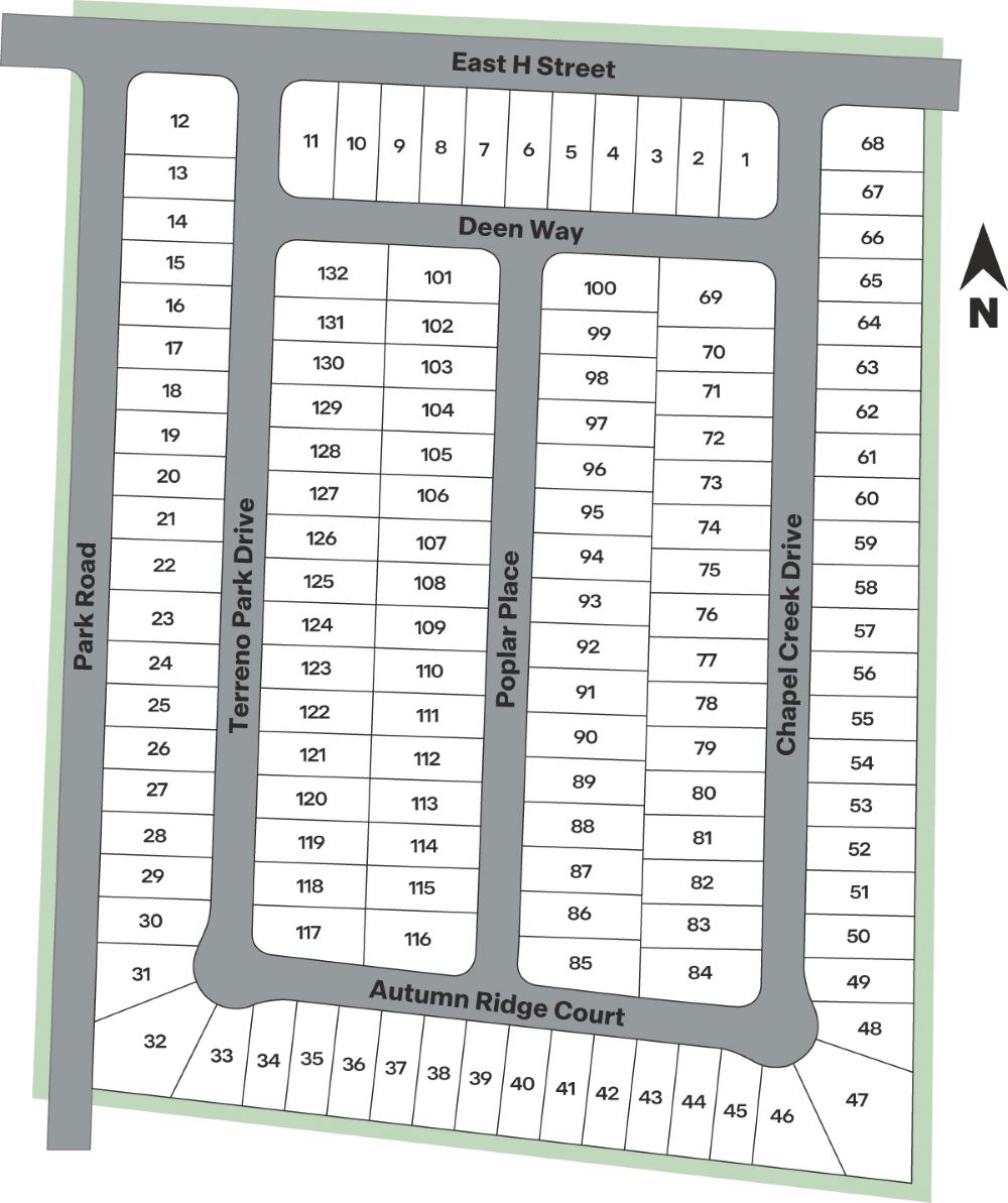 Static Lot Map