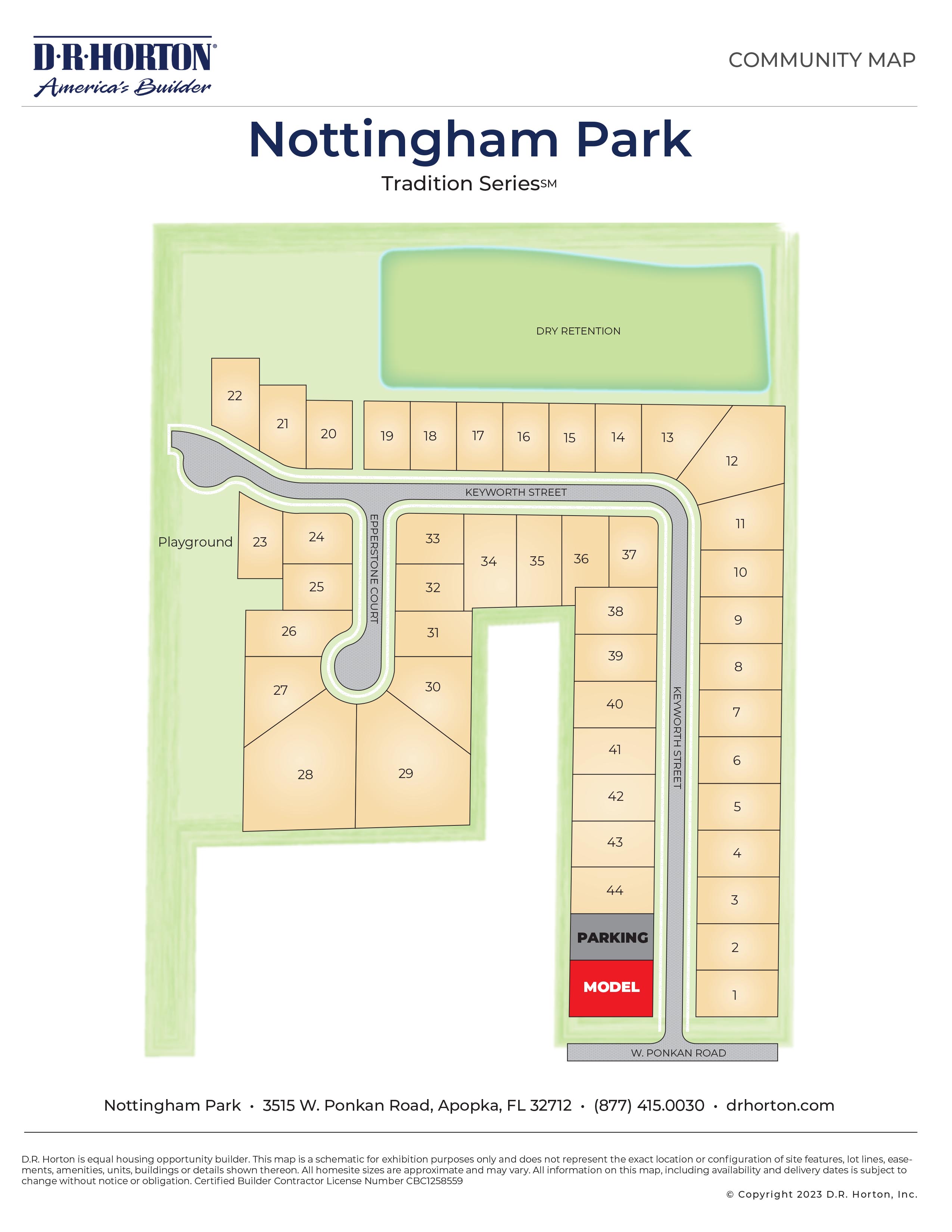 Static Lot Map