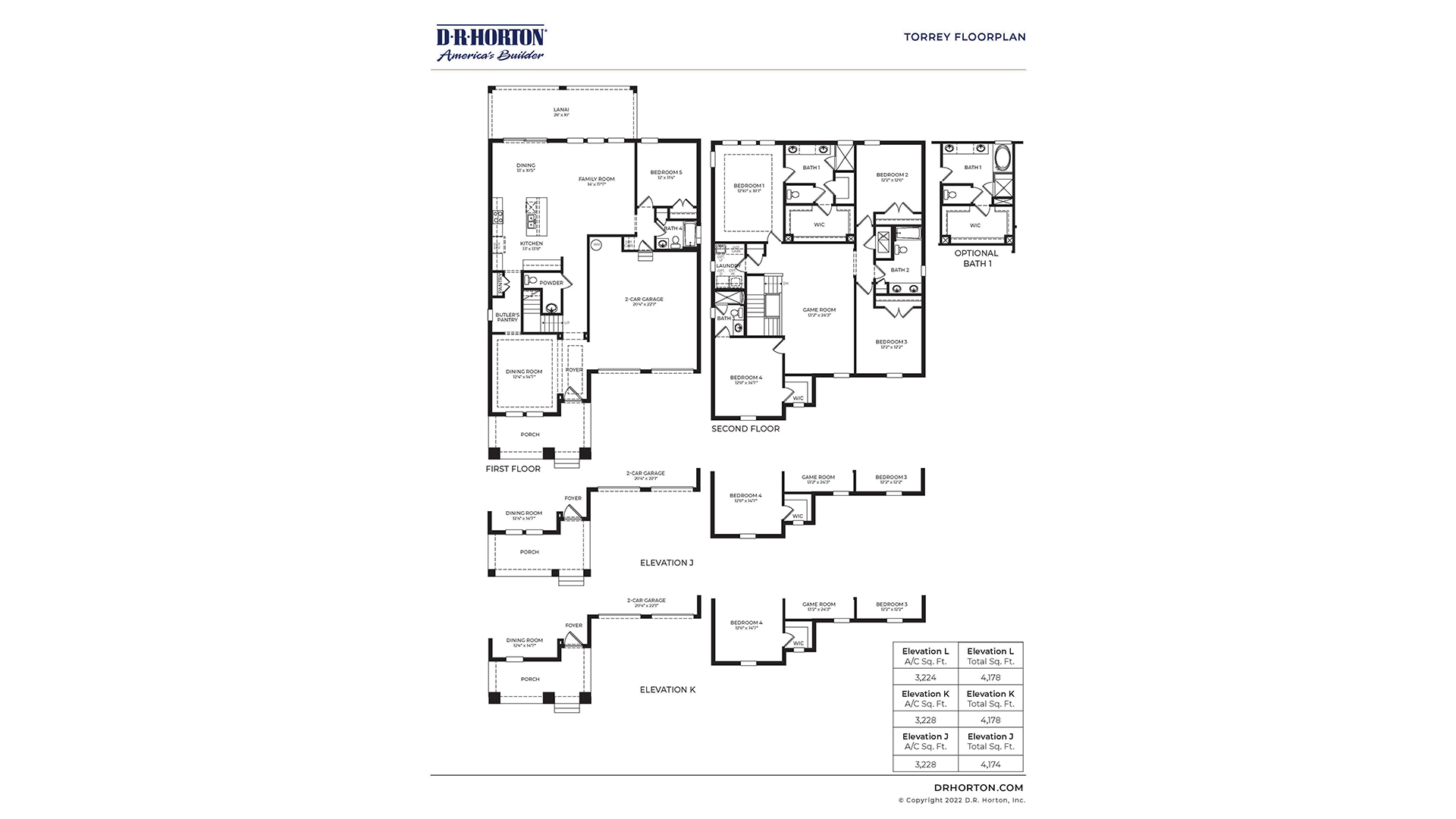 Torrey Floorplan