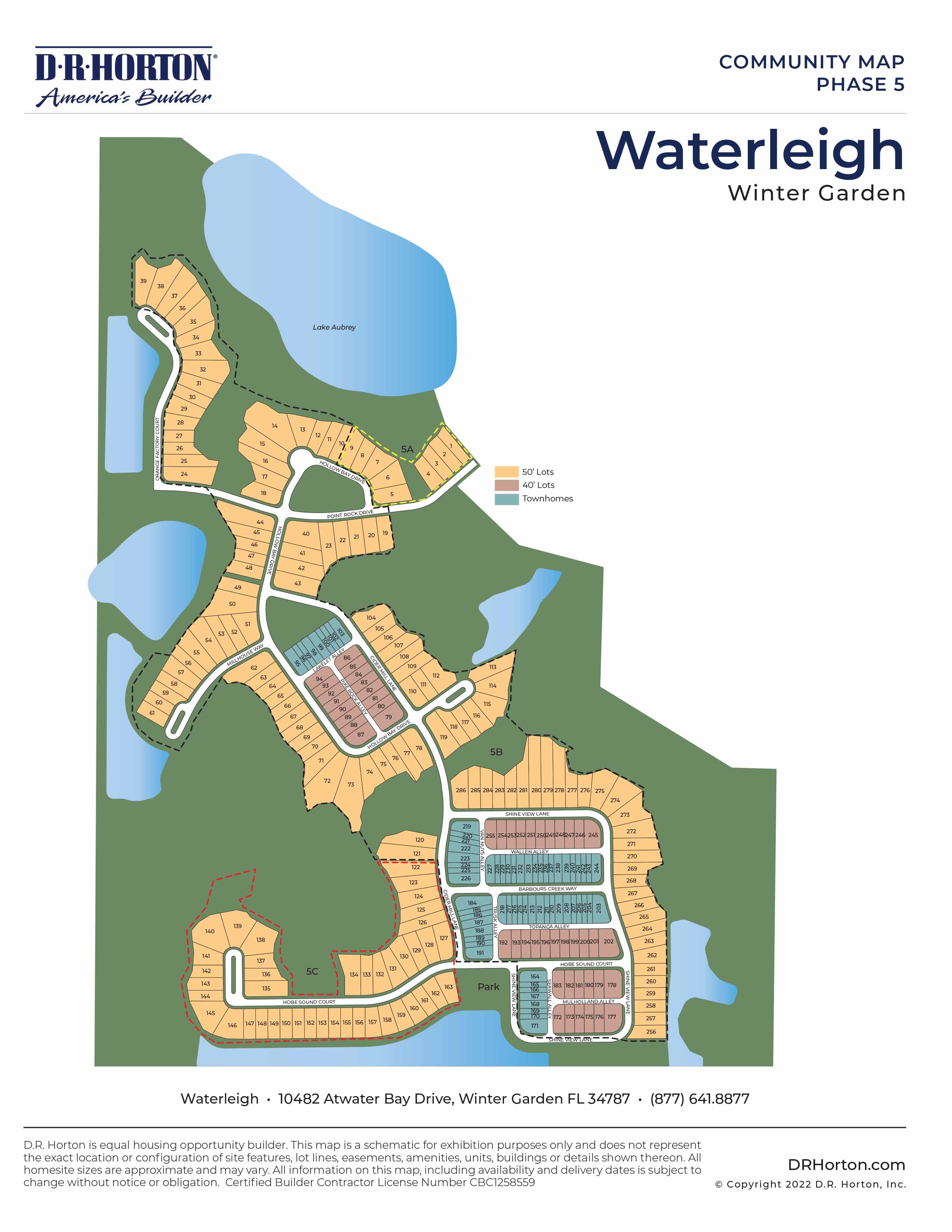 Static Lot Map