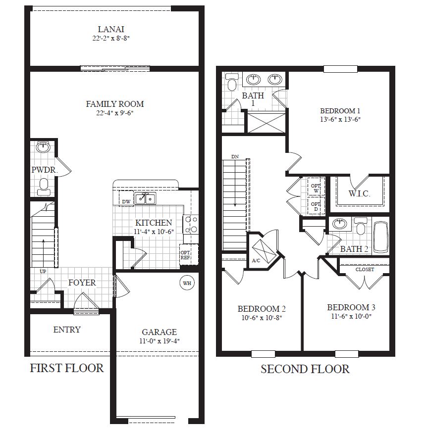 holly townhome floorplan