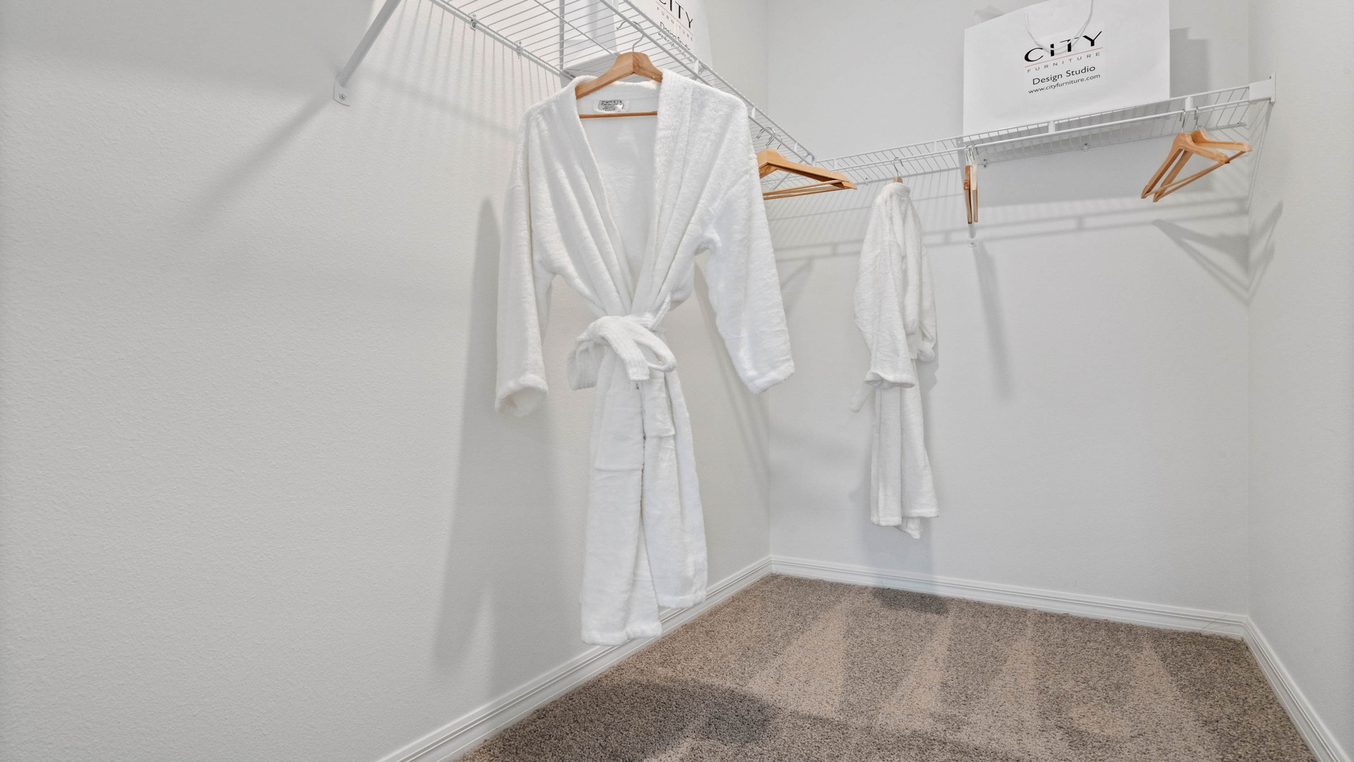 Spacious Walk-in closet