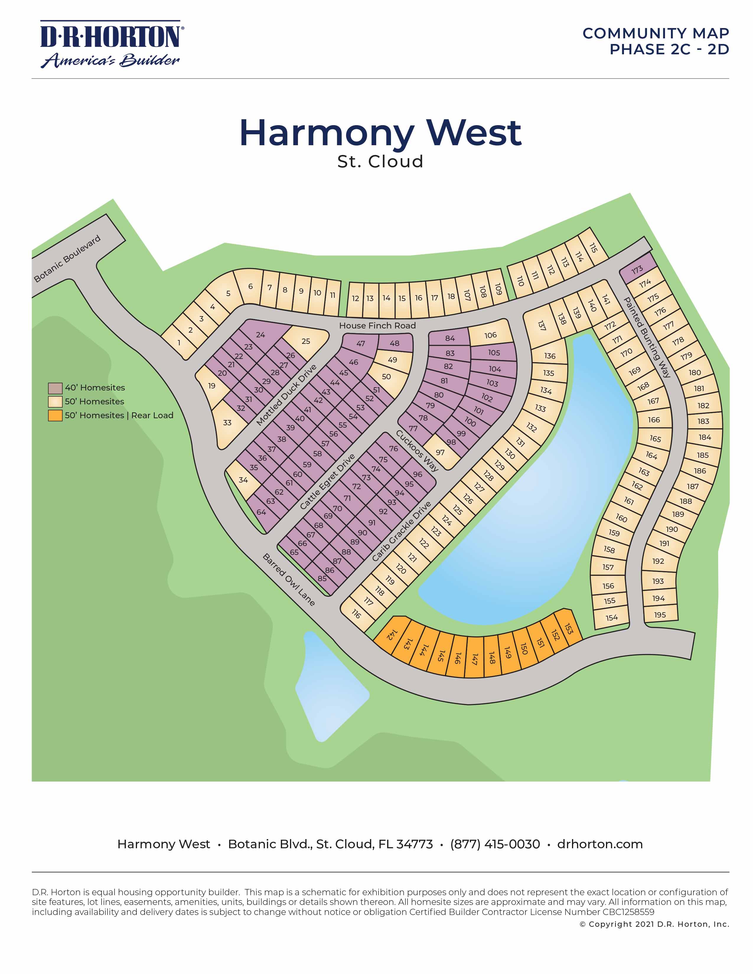 Static Lot Map