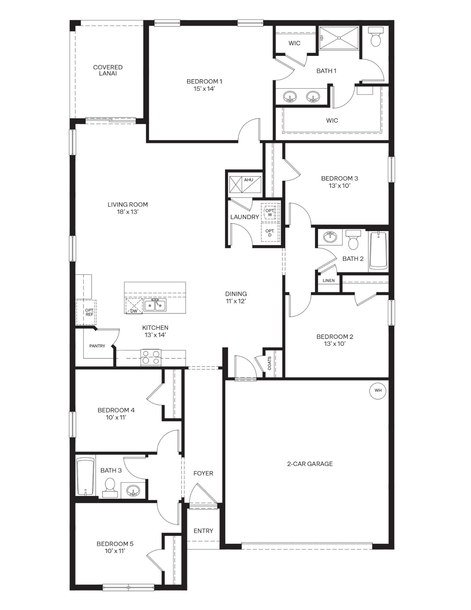 Floorplan for Lakeside