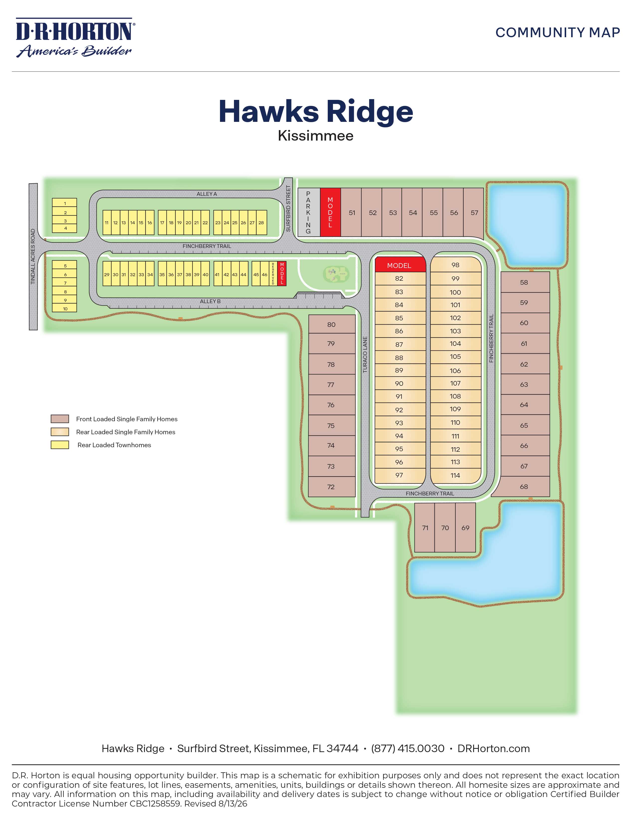 Static Lot Map