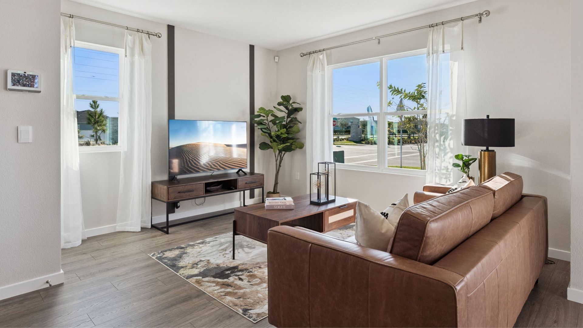 Living area with RevWood Select flooring