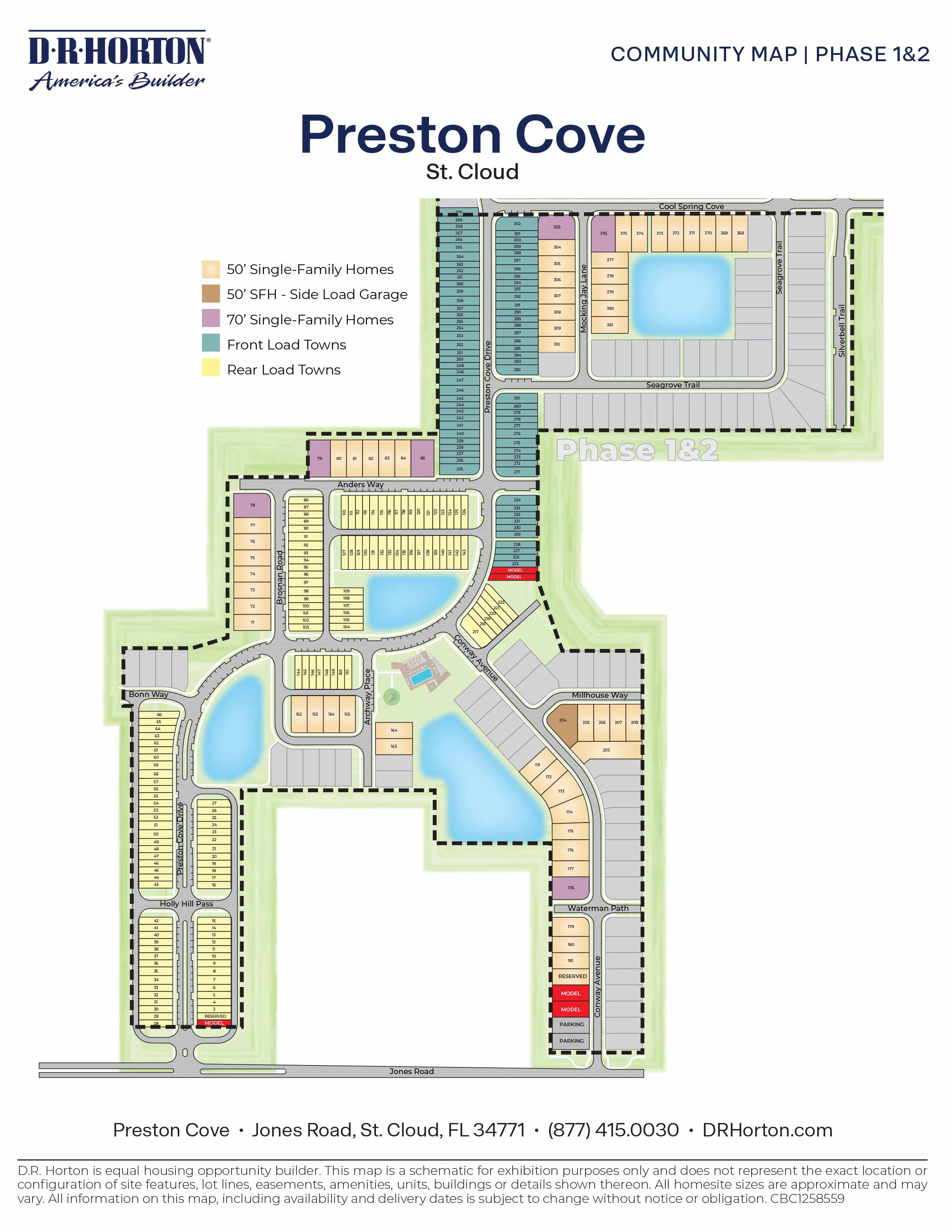 Static Lot Map