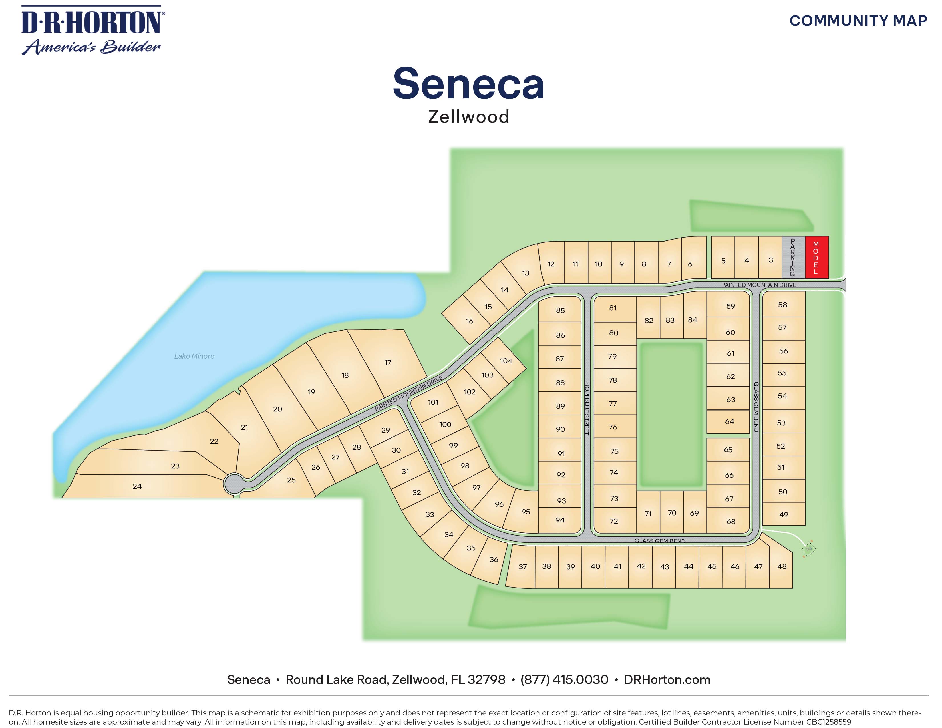Static Lot Map