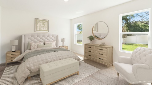 bedroom with king sizedbed