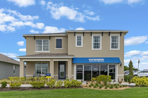 Exterior image of two story single family home