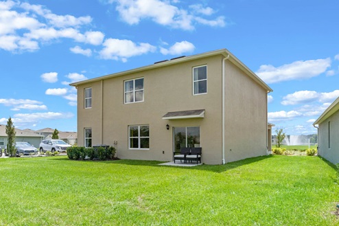 Two story home exterior