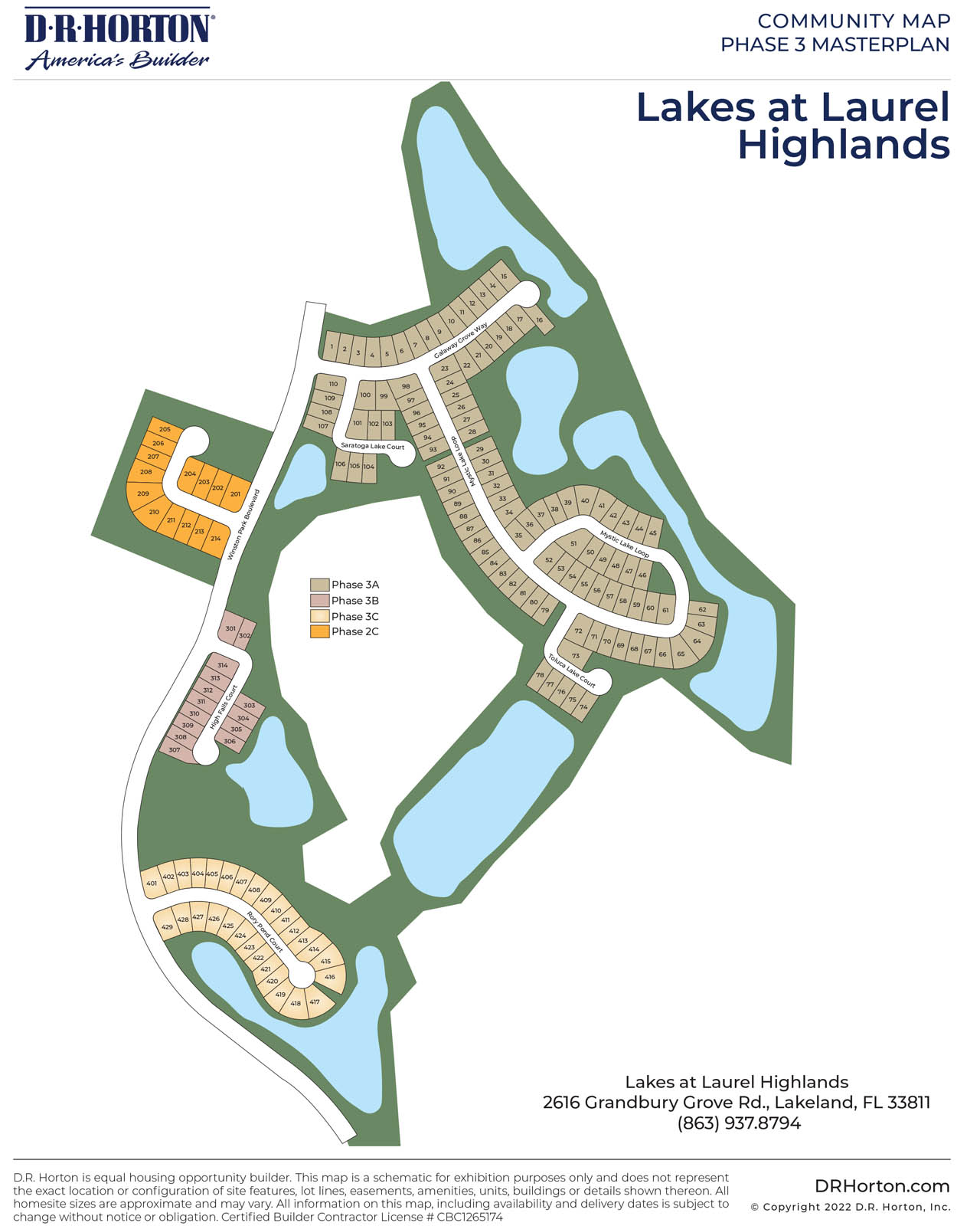 Static Lot Map