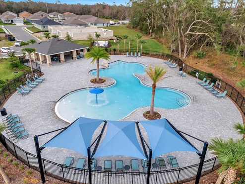 Overview of the Horse Creek at Crosswinds amenity