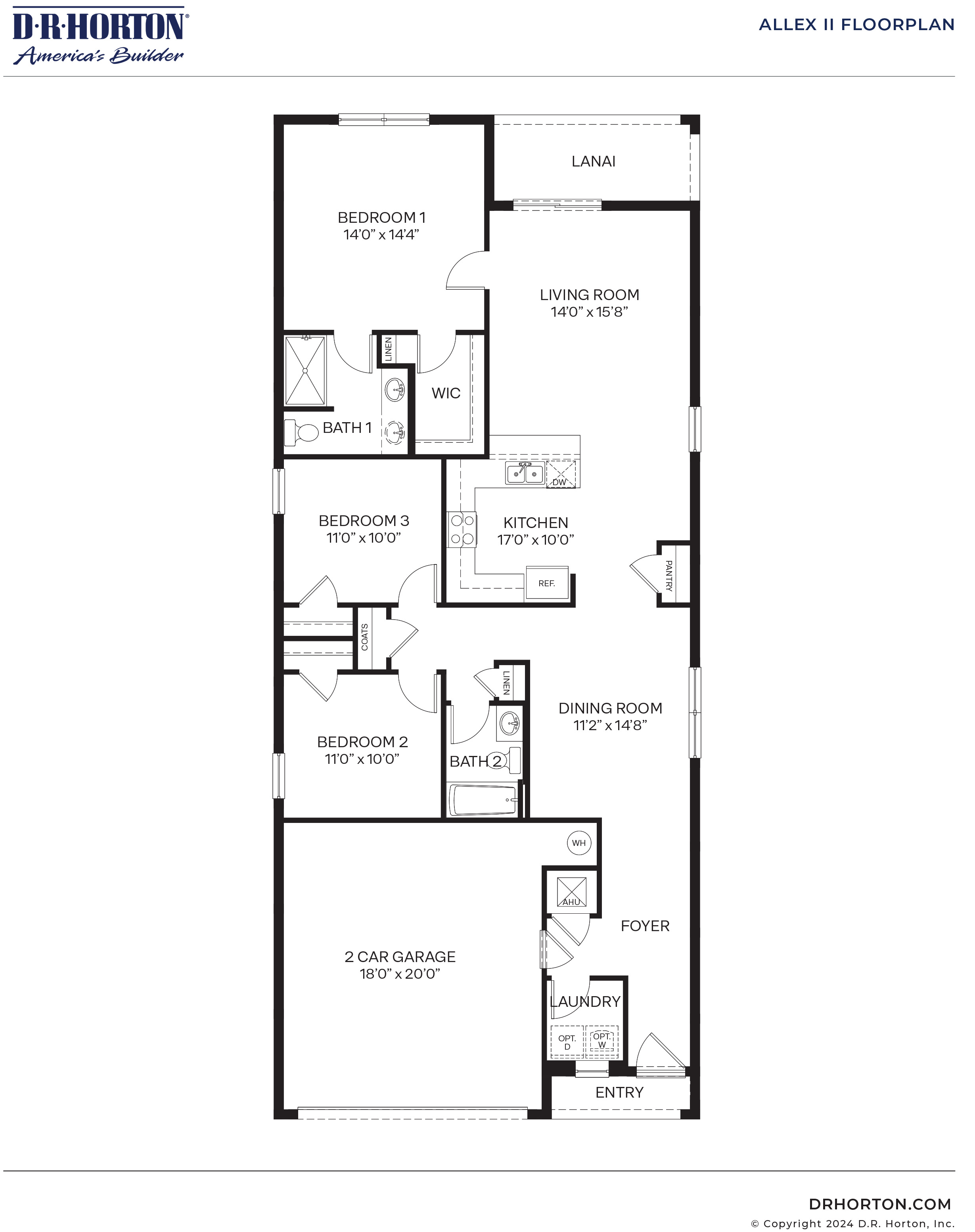 Allex II Floorplan