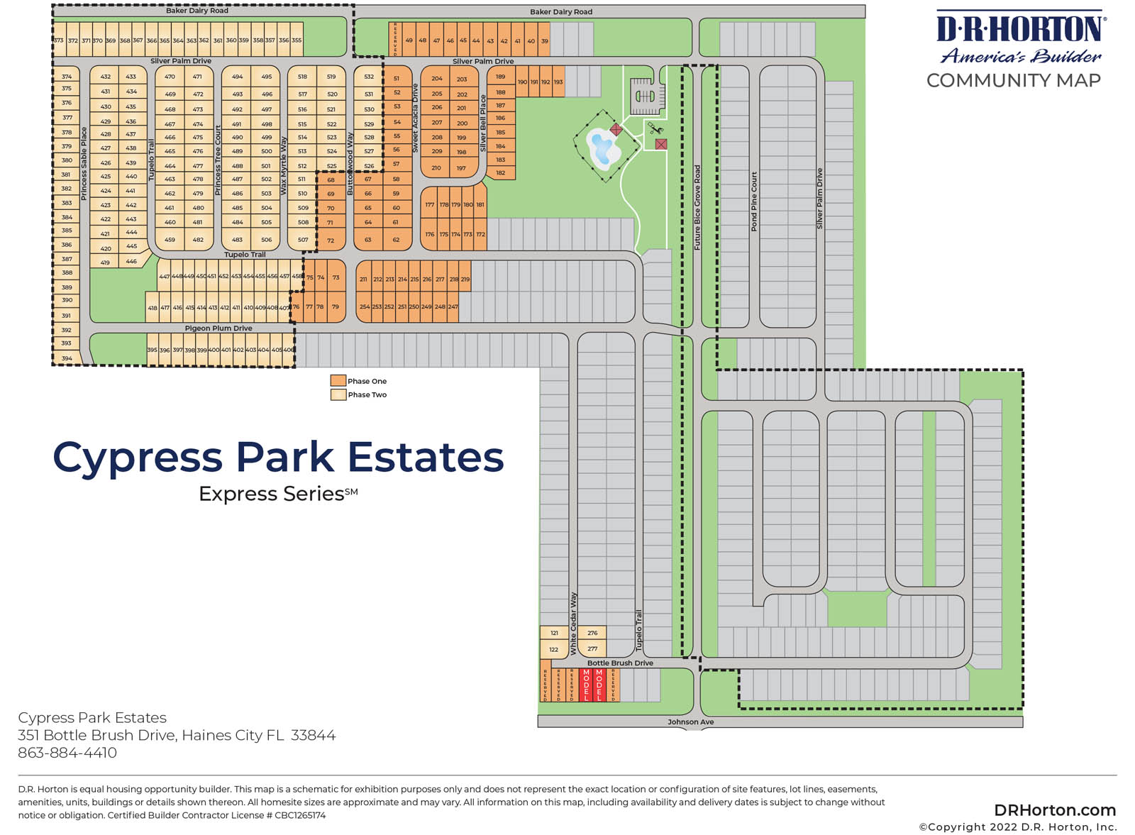New Homes in Cypress Park Estates Haines City, FL D.R. Horton