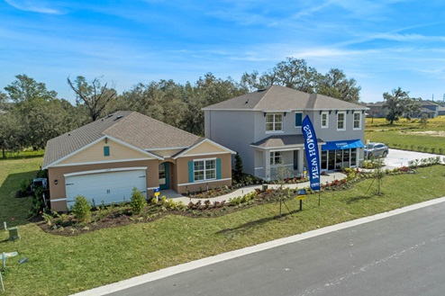 Wind Meadows South 2 model homes