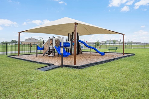 Covered park amenity