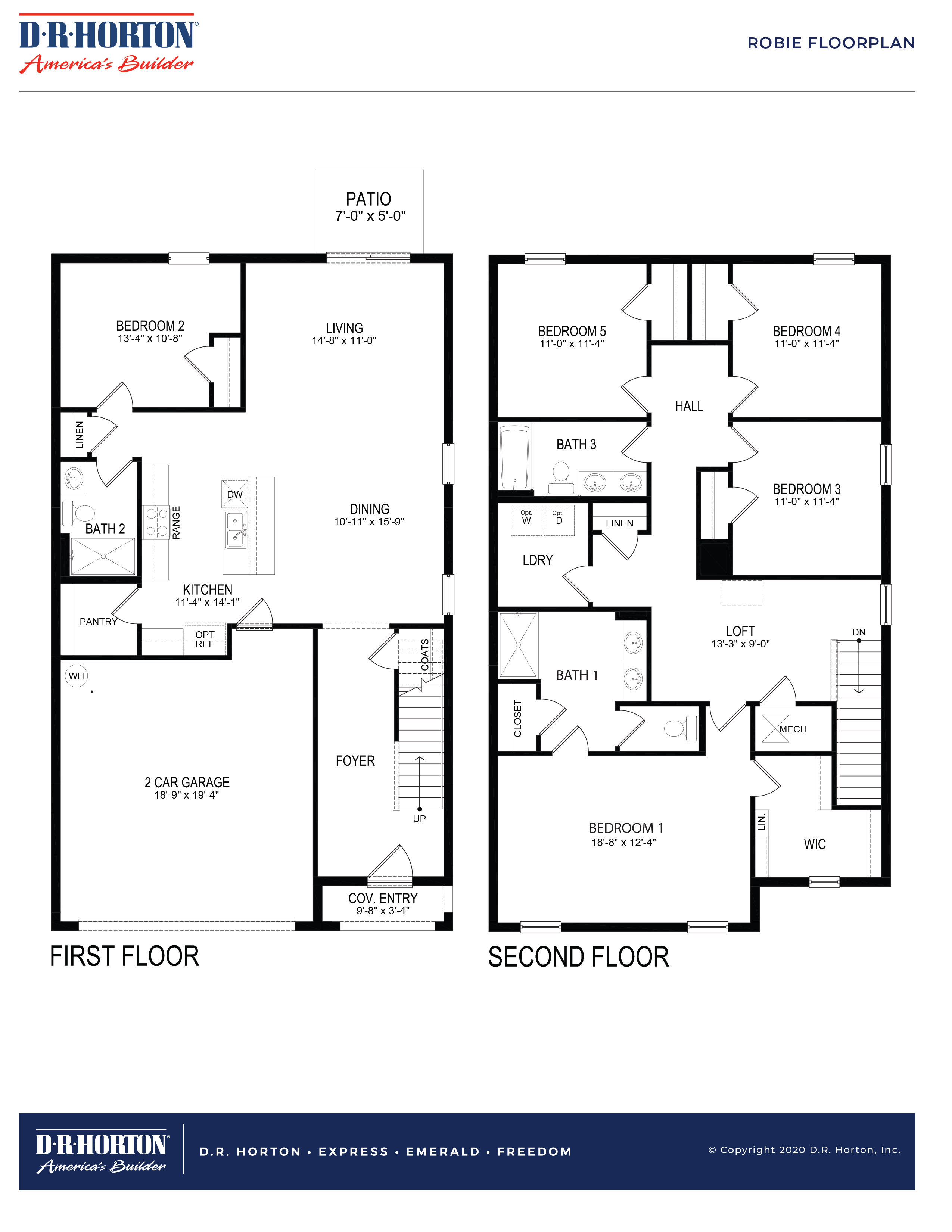 Robie Floorplan