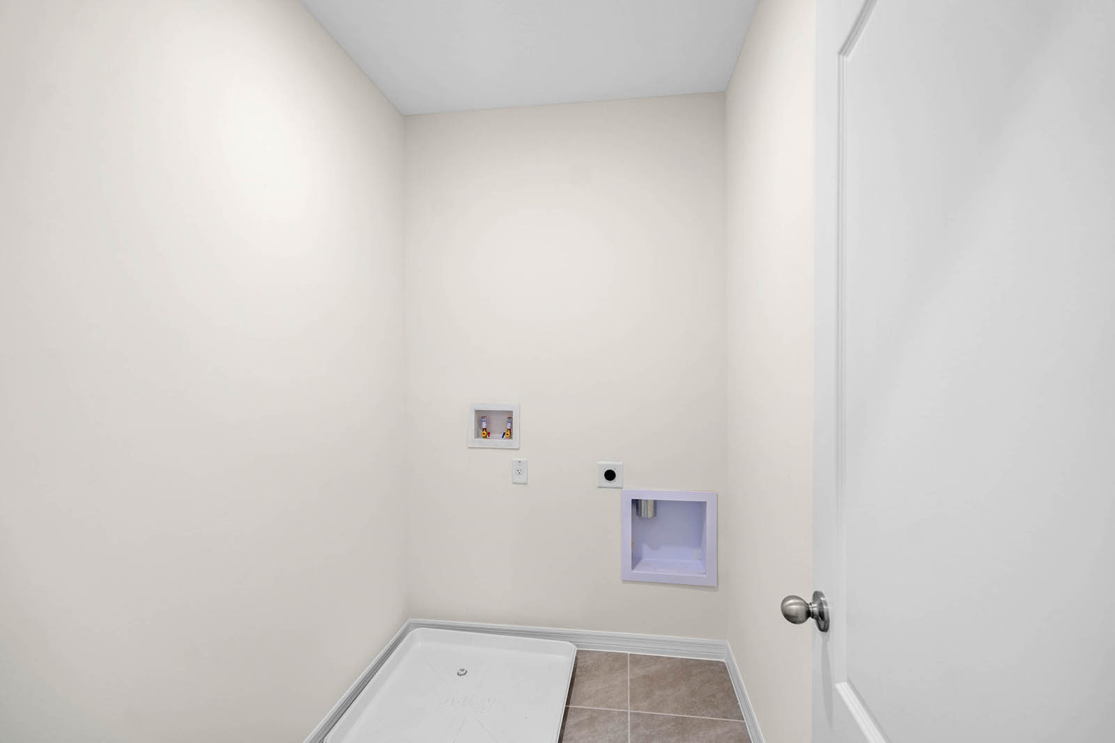 Upstairs laundry room