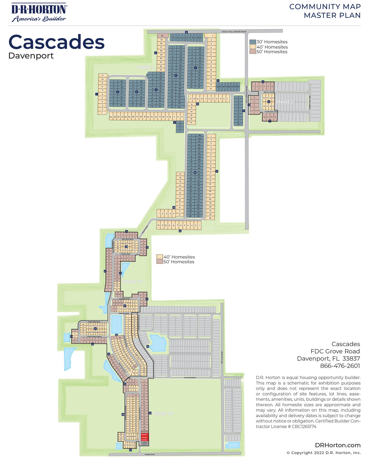 Static Lot Map