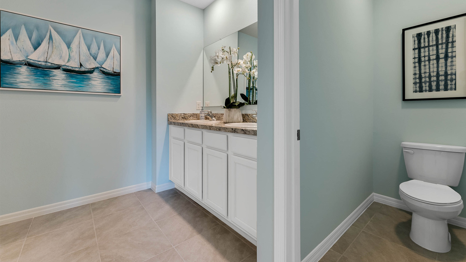 Master Bathroom double sink