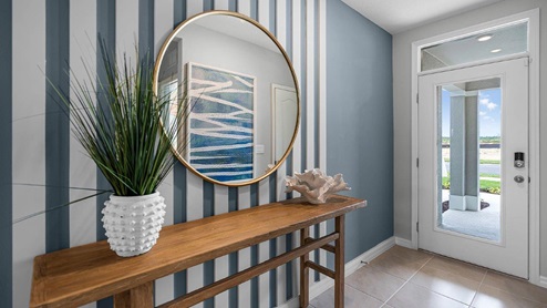 Entry way of the Cali model