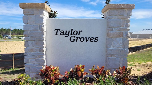 Taylor Groves Entry Monument