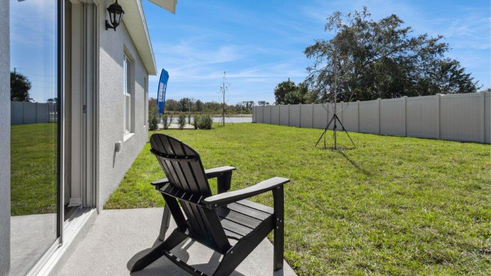 Rear patio of Freeport II