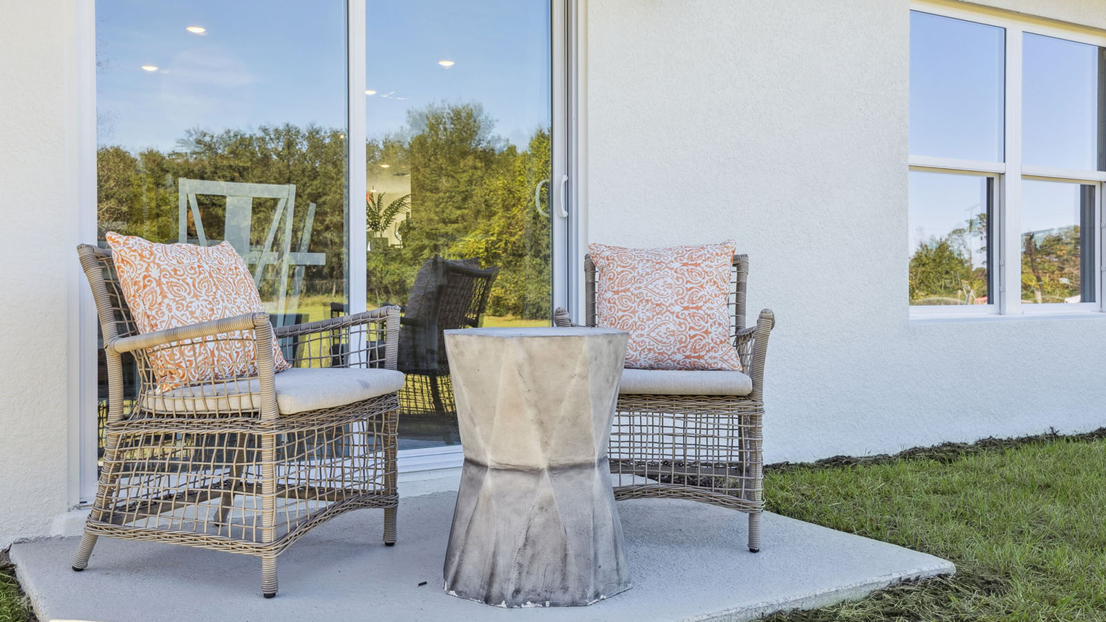 Rear patio of Freeport II