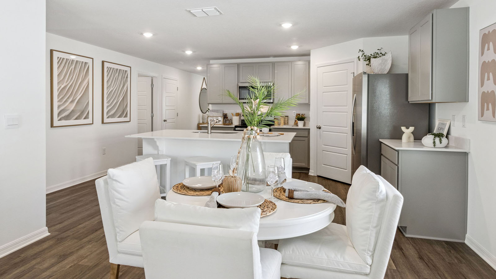 Dining area with 4 person table