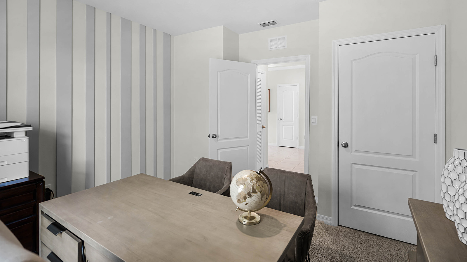 office space with closet space