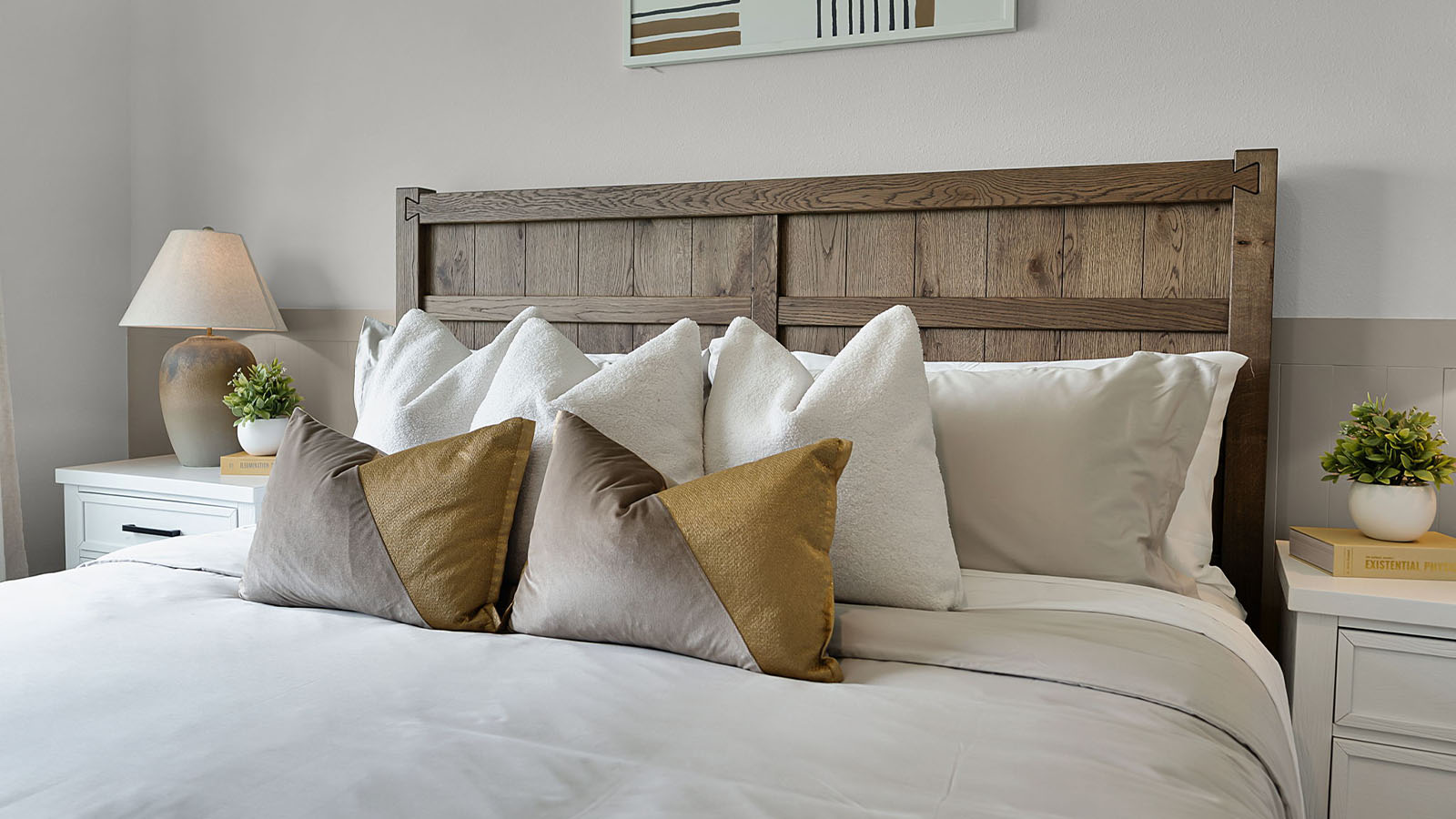 Primary bed close up