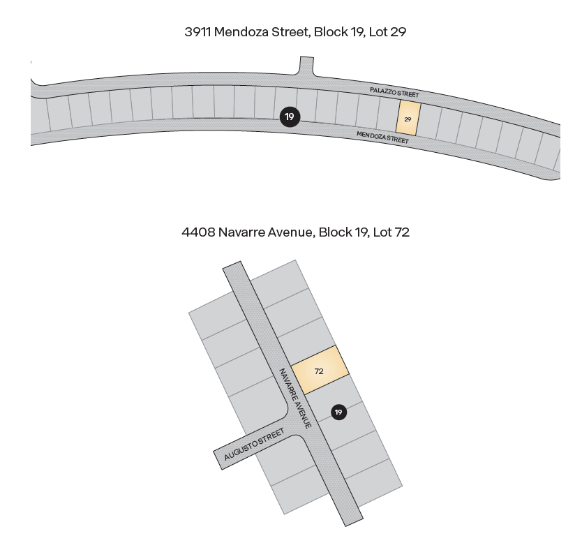 Static Lot Map