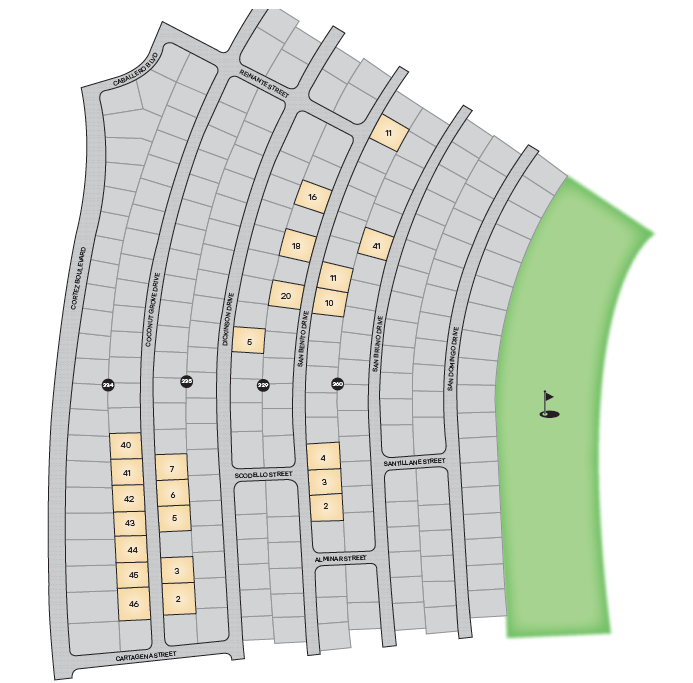 Static Lot Map