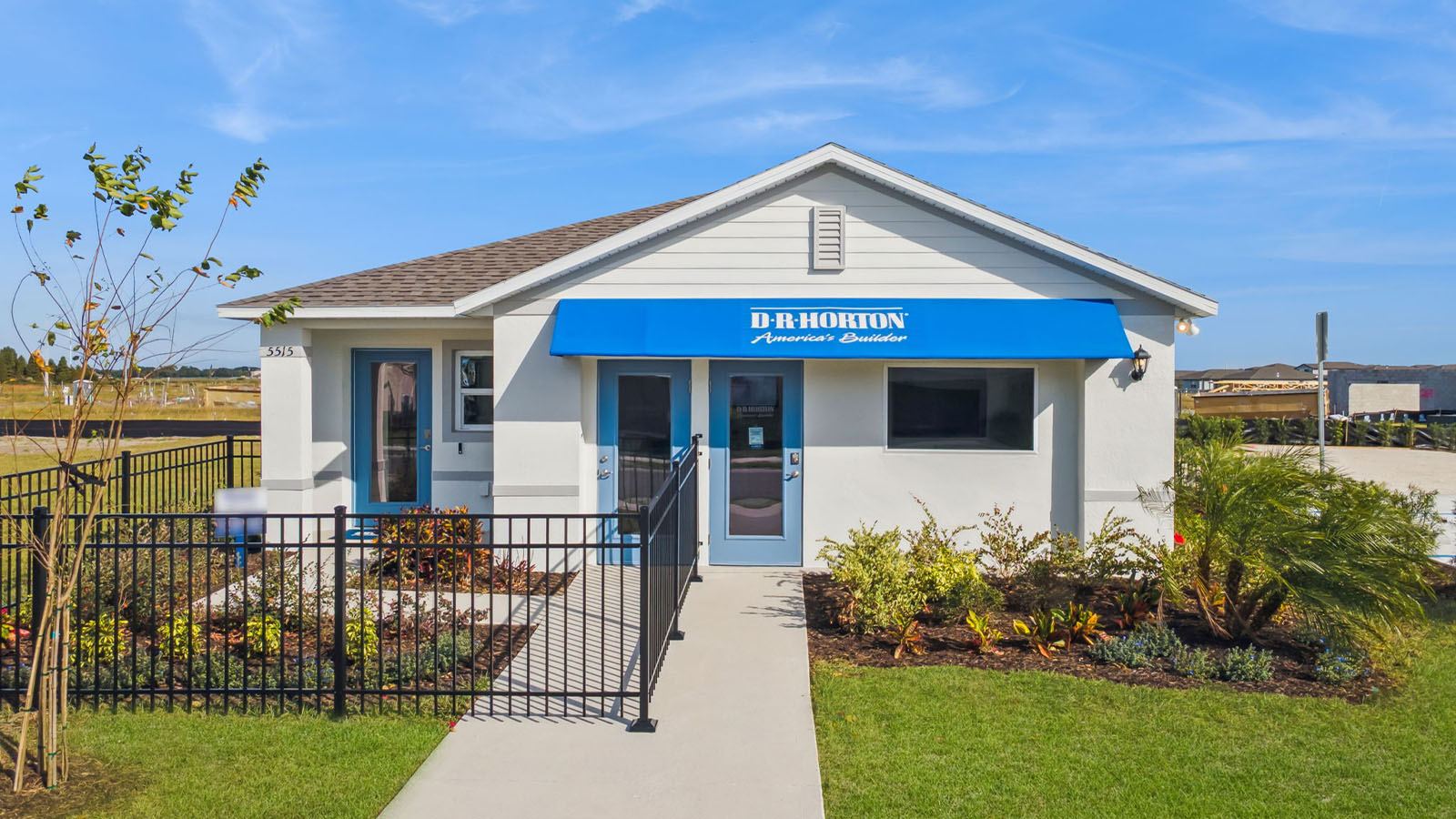 Exterior sales center model