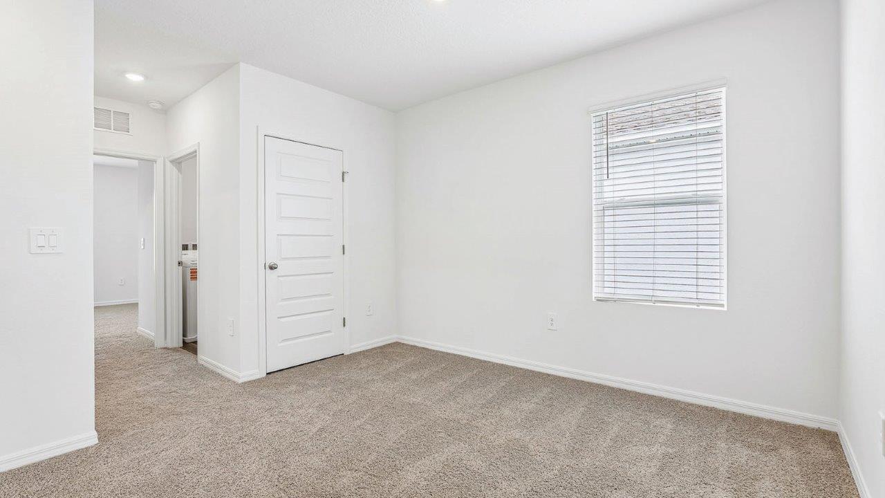 Loft with closet