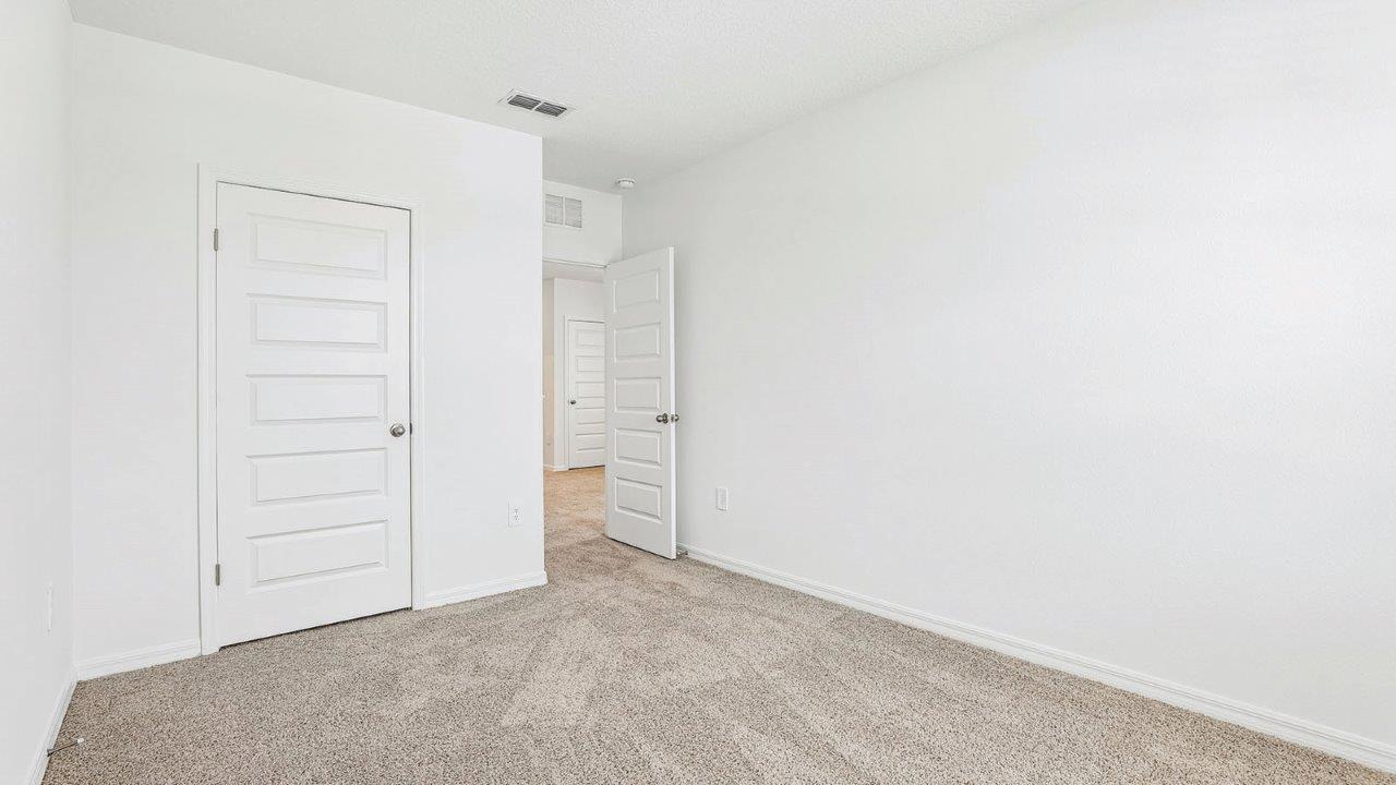 Bedroom 2 with built in closet