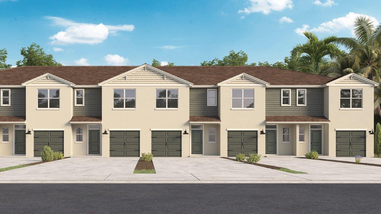Pearson townhome rendering of elevation