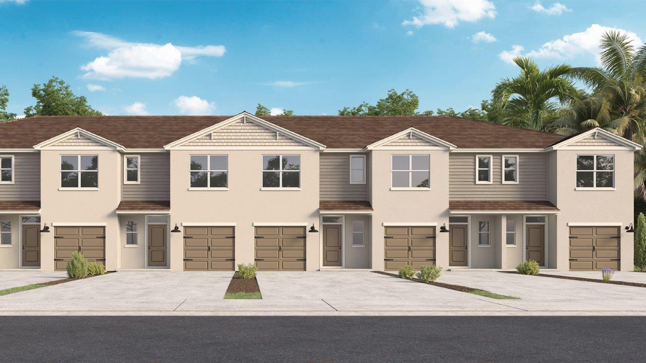 Pearson townhome rendering of elevation