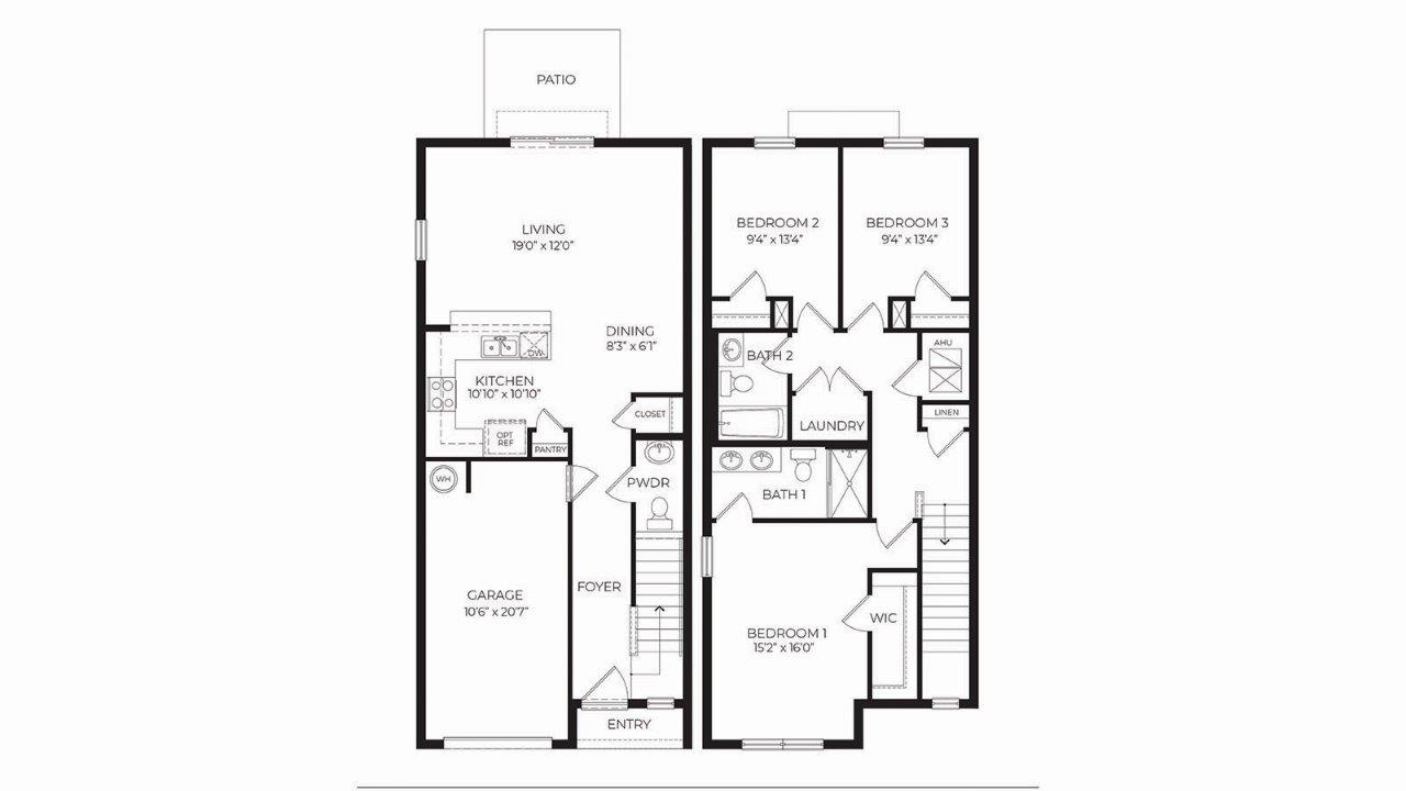 Pearson A floorplan