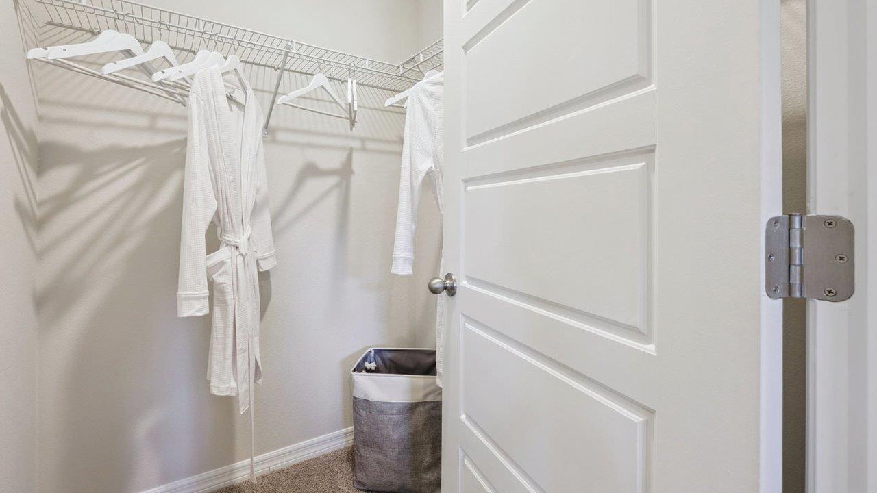 Primary Bedroom walk in closet